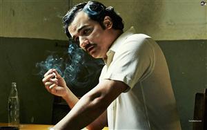 Wagner Moura as Pablo Escobar in Narcos